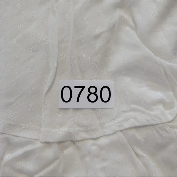 Revolve Lovers + Friends Women Mini Dress Rialto White Tiered Straps Sz XS - Picture 11 of 11